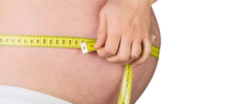 La circonférence abdominale Comparez la circonférence abdominale de femme enceinte